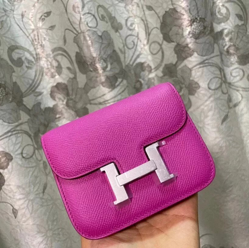 Hermes women's bag Top version Exclusive Gao Ding H Jiaaima Waist Bag Chest and Waist Bag Pig Nose Stewardess Bag ConstanceSlimmini Waist Bag Mini Kangkang Waist Bag Kangkang Wallet Women's Unisex