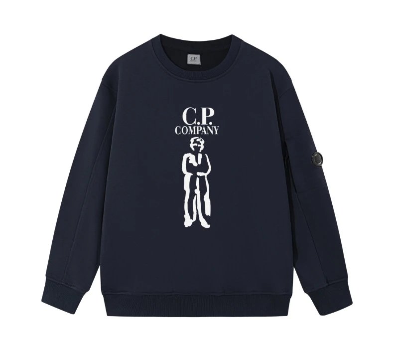 CP Company Hoodie Casual Loose round Neck Lens Pullover Sweater
