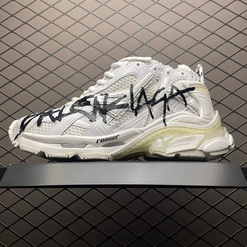 Balenciaga Shoes Dad Shoes Men's Shoes Runner Retro Sports Outdoor Platform Height Increasing Shoes Lovers Shoes cf23