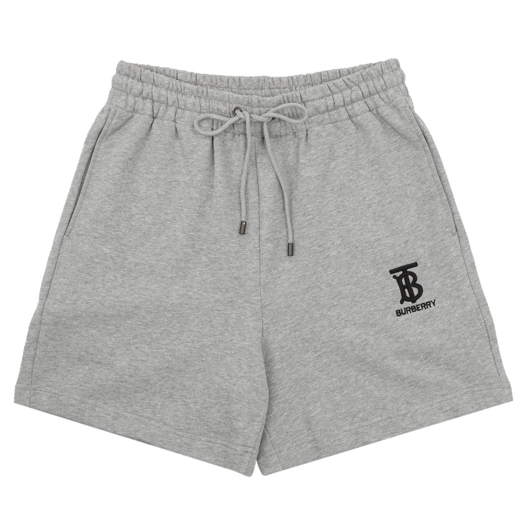 Burberry Shorts Previous version TB Embroidery logo Five-point Shorts25ss New Drawstring Casual Summer Pants5Two-in-One Casual Sweatpants for Men and Women, Pure Cotton Joggers