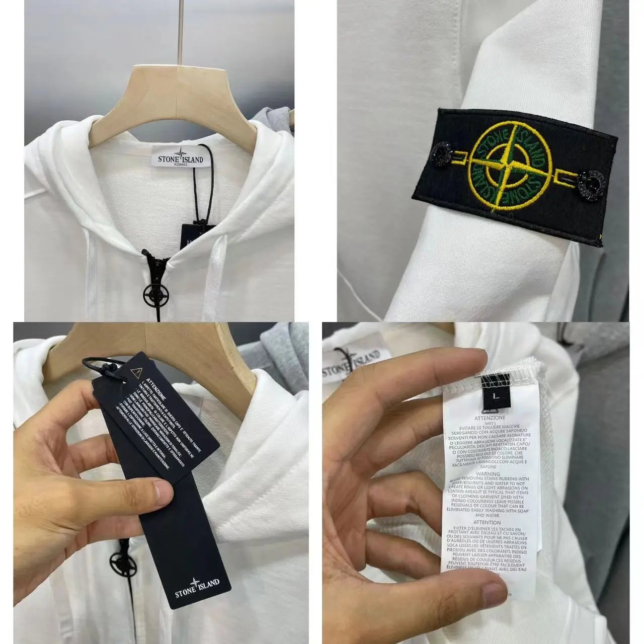 Stone Island Hoodie High Quality Hoodie-8039
