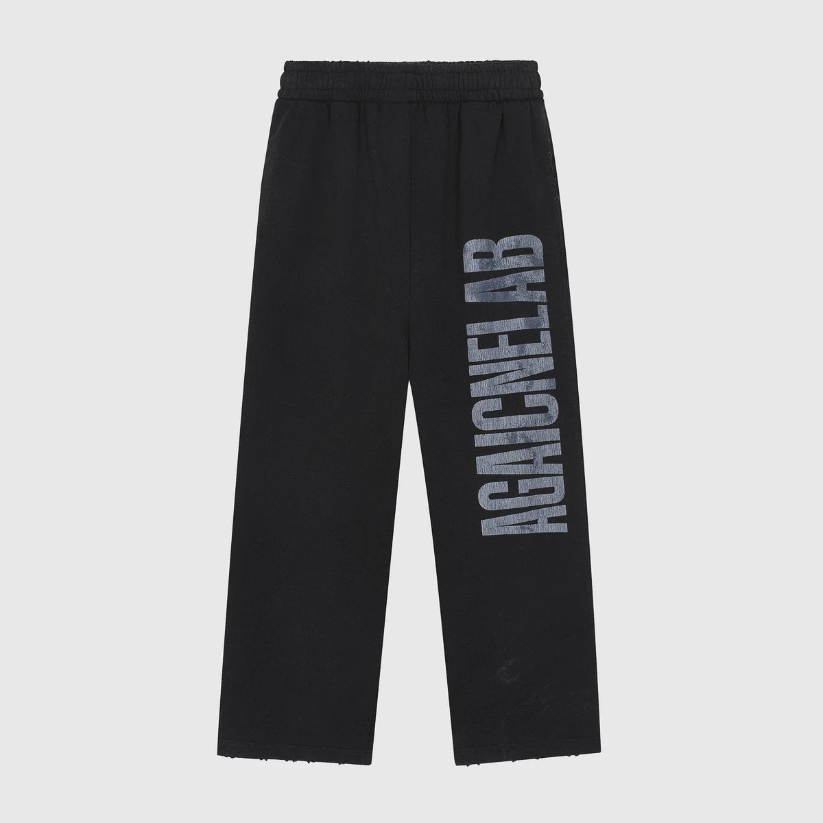 Balenciaga Sweatpants Large logo Washed Distressed Wide-Leg Pants Straight Sweatpants Sports Pants Autumn Unisex Long Pants Drawstring Winter Loose Plus Size Casual Pants High Waist Color Block