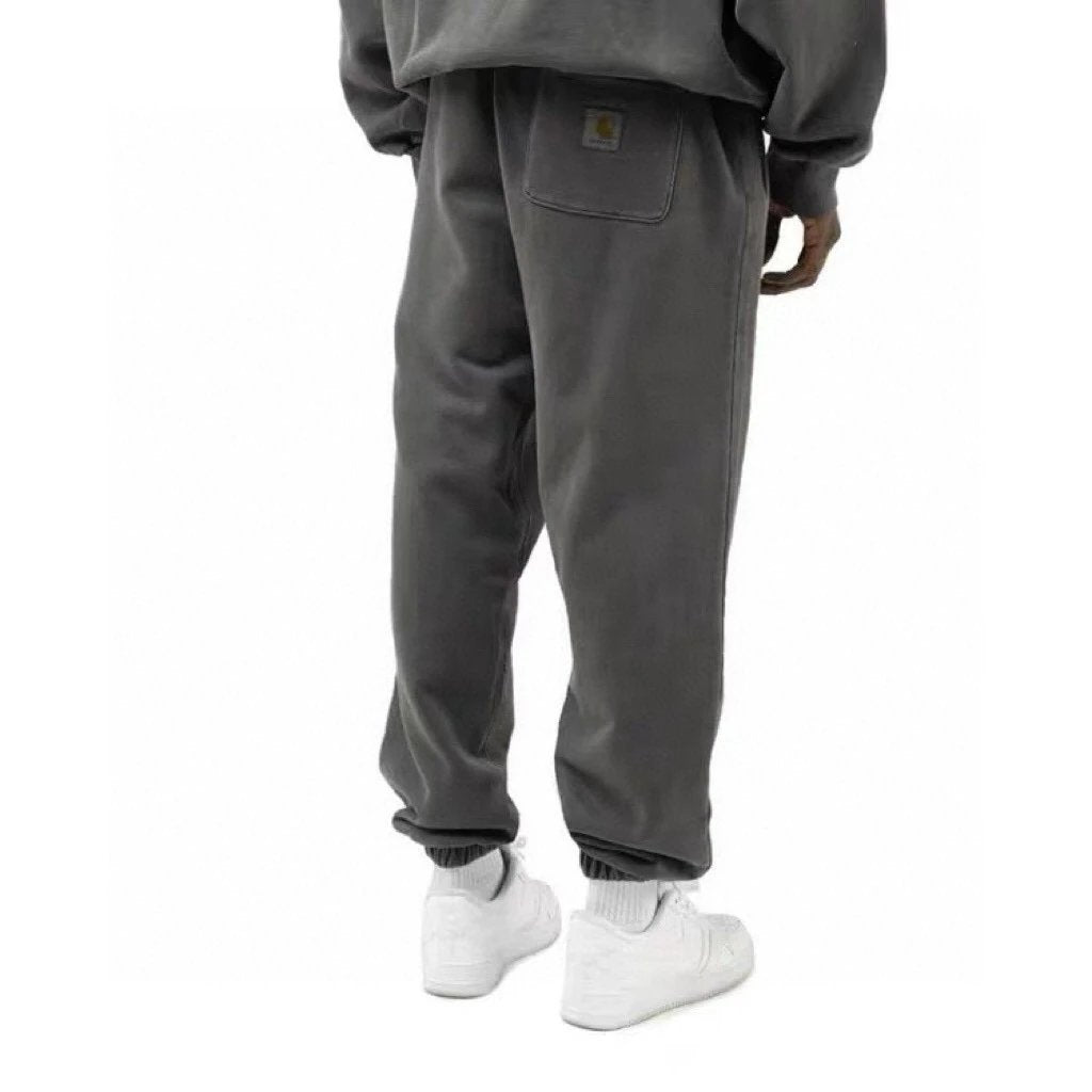 Carhartt Sweatpants Overalls Top Version Old Counter Same Style Cotton Sweat Pants Same Style for Men and Women Loose Fashion Brand2024Versatile Casual Pants Sports Trousers