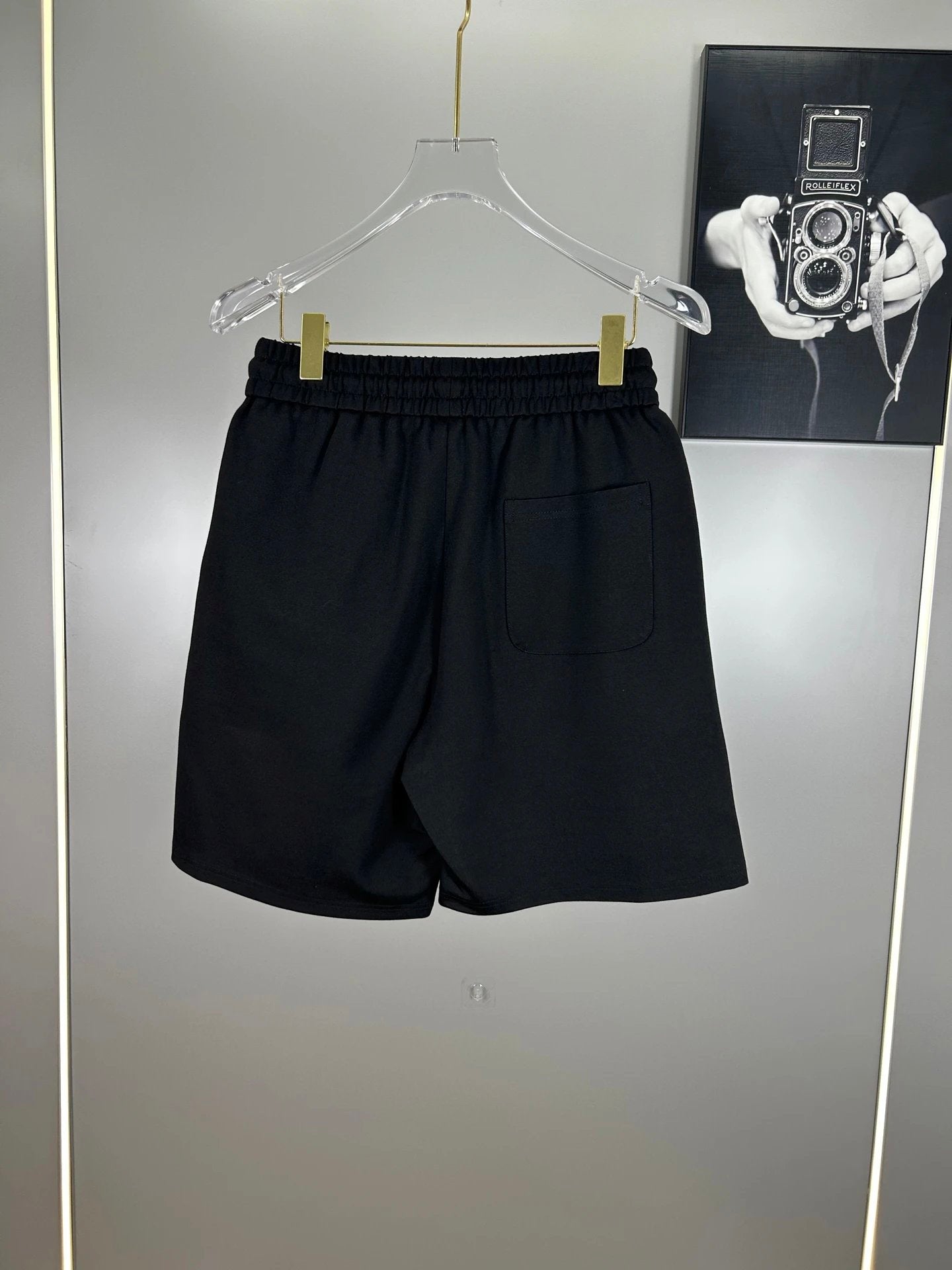 Arc'teryx Shorts Front Round Bird Badge Embroidery logo Five-point Shorts25ss New Drawstring Casual Summer Pants American Style5Two-in-One Casual Sweatpants for Men and Women, Pure Cotton Joggers