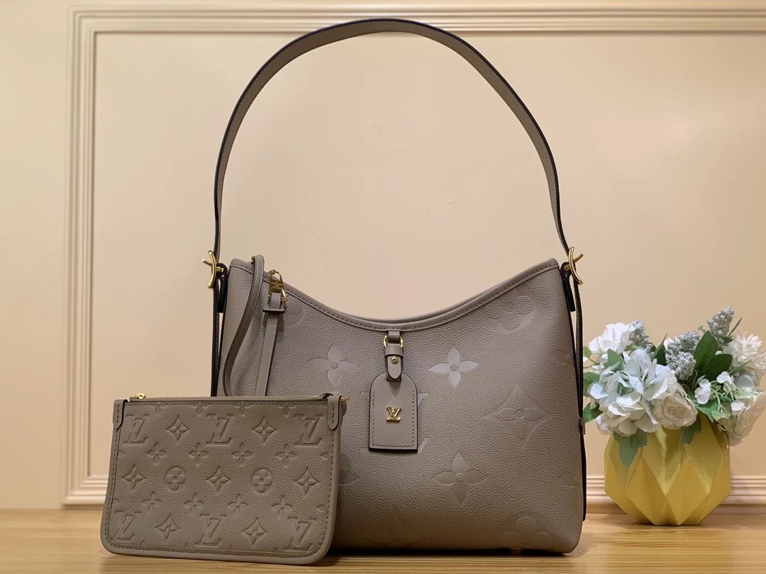 Louis Vuitton LV Women's Bag Top version Cream Blue Taro Purple Light Pink Tote Bag Handbag Underarm Bag Shoulder Handbag Women's Bag Medium Handbag Black Denim Denim Tote Bag