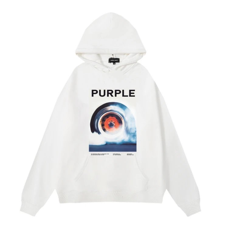 Purple Brand Hoodie Hooded Sweater Fashionablesweatshirt-SQ002