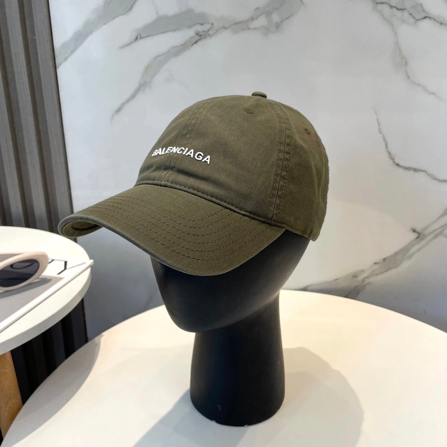 Balenciaga Hat Letter Embroidery logo Baseball Cap Sunshade Sun Protection Duckbill Cap Unisex Couple Style Large Head Circumference Slimming Face Curved Brim Versatile Sports Hat