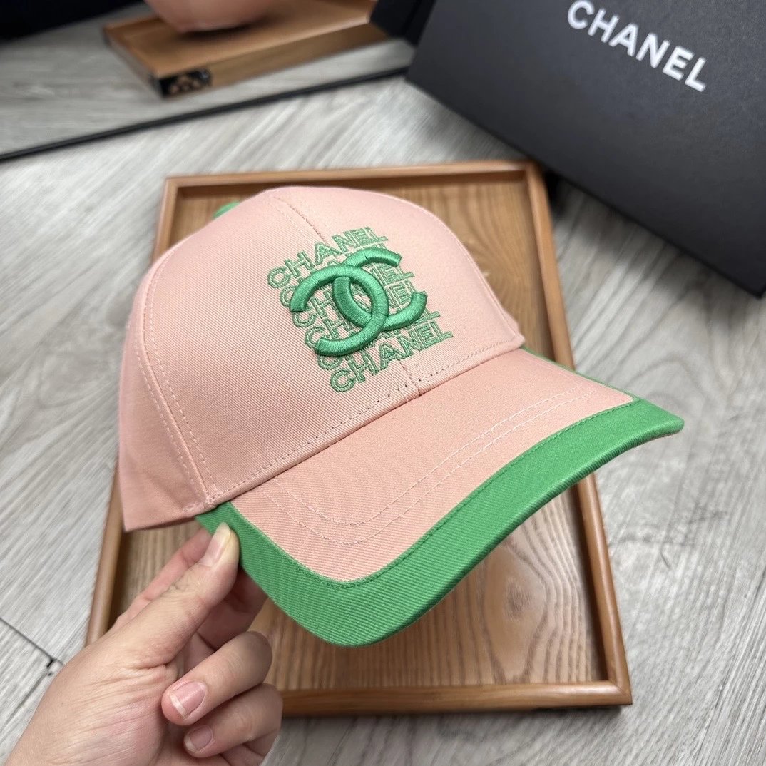 Chanel Hat Peaked Cap C Home Hat High Version New Baseball Cap!Material:Pure Cotton!Good Air Permeability!Spring Windshield,Summer Sun Protection!