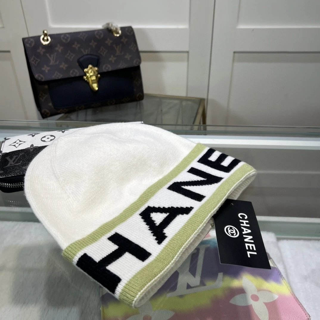 Chanel Hat Casual Knitted Hat High Quality Fashion Fashion Brand Classic Letters Popular Knitted Hat!