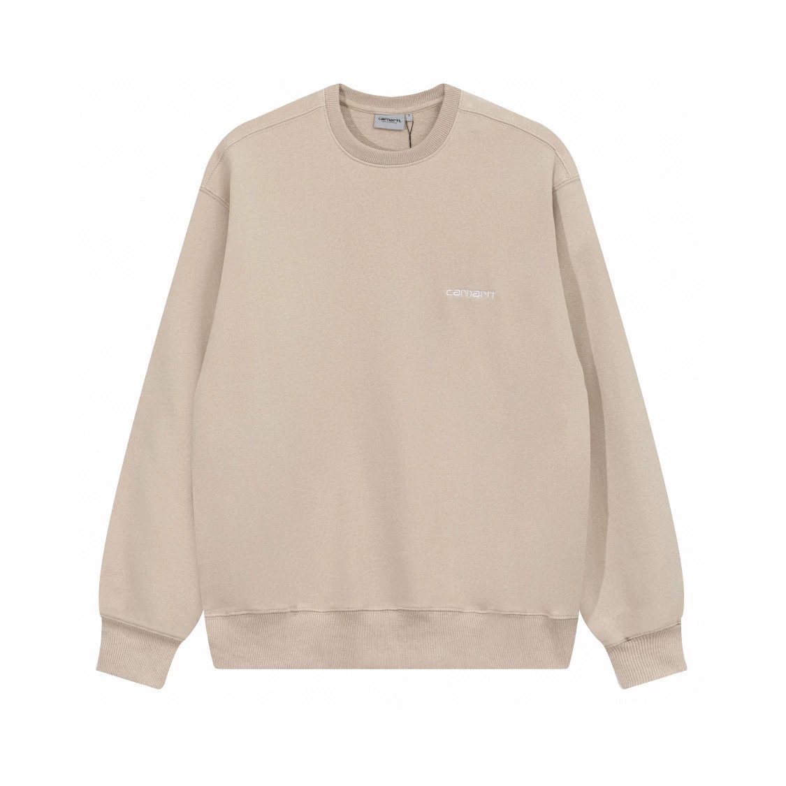 Carhartt Hoodie Top Version360Classic Small Icon Embroidered Crew Neck Terry Sweater