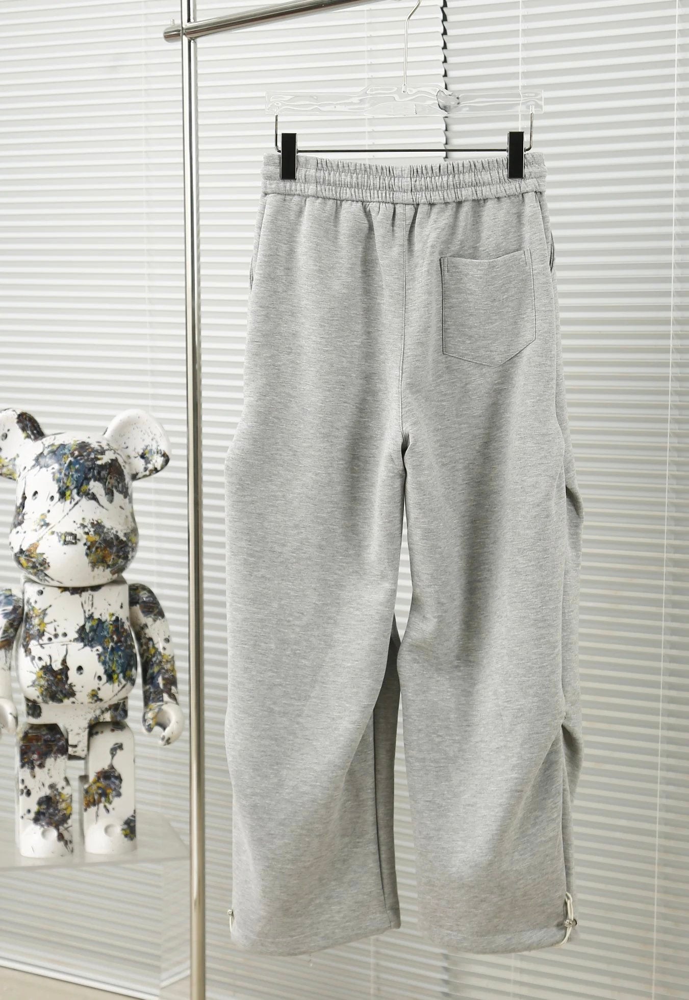 Chrome Hearts Sweatpants Laser 3D Double Layer Sanskrit Embroidered Sweatpants Straight Pants Wide Leg Pants Unisex Sweatpants Casual Pants Long Pants Set24ss Autumn and Winter New Products
