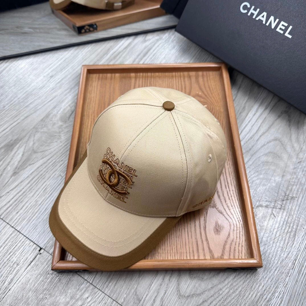 Chanel Hat Peaked Cap C Home Hat High Version New Baseball Cap!Material:Pure Cotton!Good Air Permeability!Spring Windshield,Summer Sun Protection!