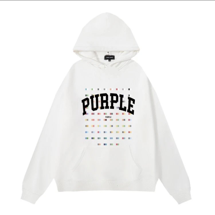 Purple Brand Hoodie Hooded Sweater Fashionablesweatshirt-SQ002