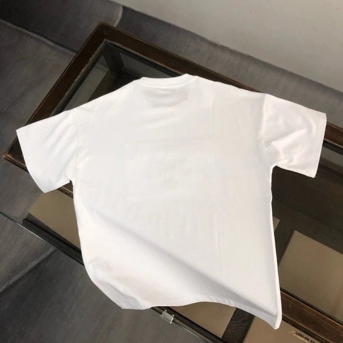 PRADA T-shirt Fully covered3D Hidden Pattern Embossed 3D Relief logo round Neck Short Sleeve25ss New pure cotton T Unisex T-Shirt OS Loose Fit Base Shirt Top Half Sleeve T-Shirt