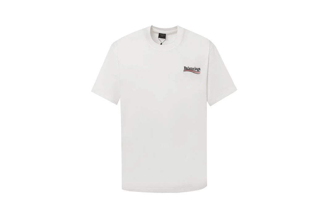 Balenciaga T-shirt Classic Coke Embroidery logo Round neck short-sleeve pure cotton T Unisex T-Shirt OS Loose Fit Base Shirt Summer New Casual Simple T-Shirt
