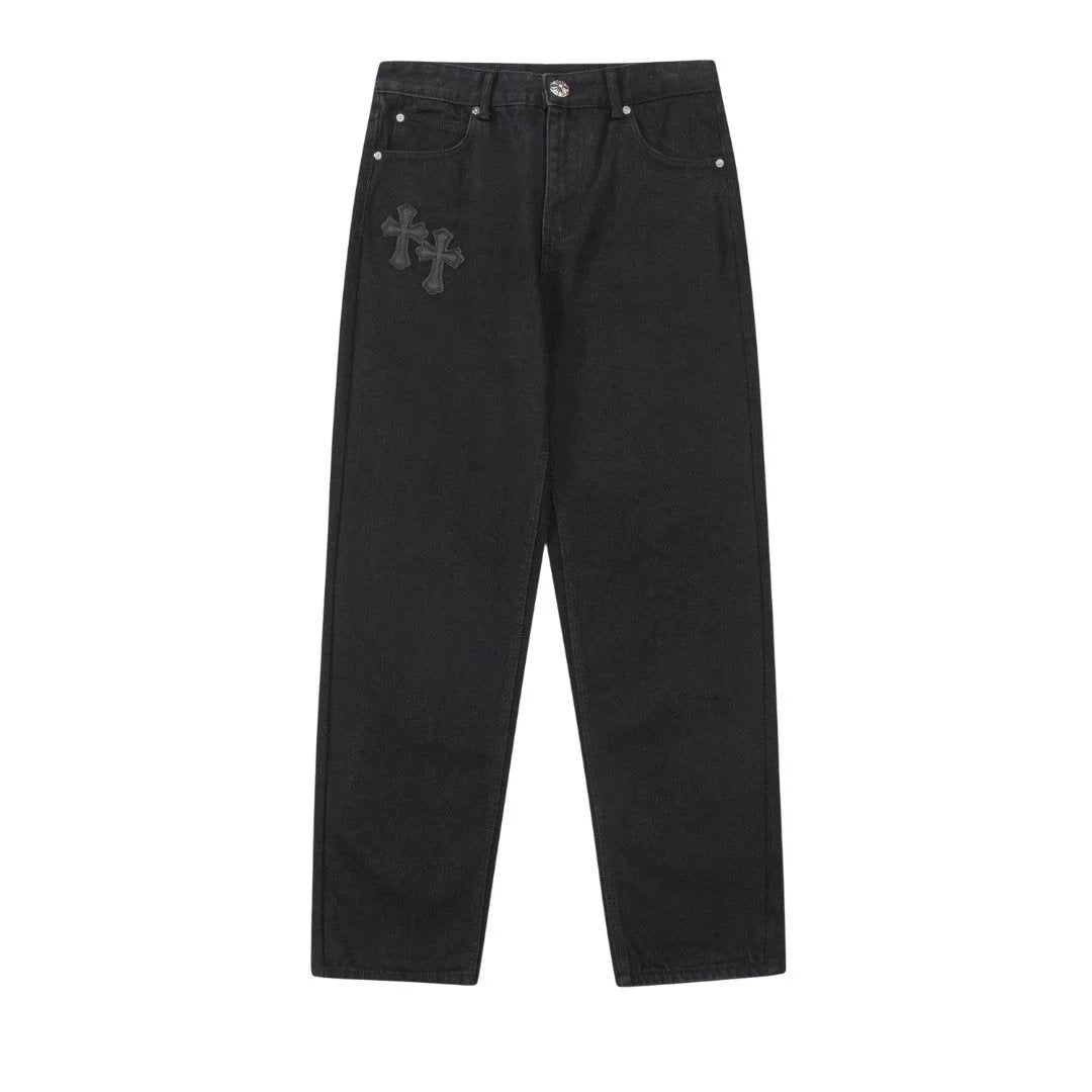 Chrome Hearts Jeans New Fashion All-Match Jeans