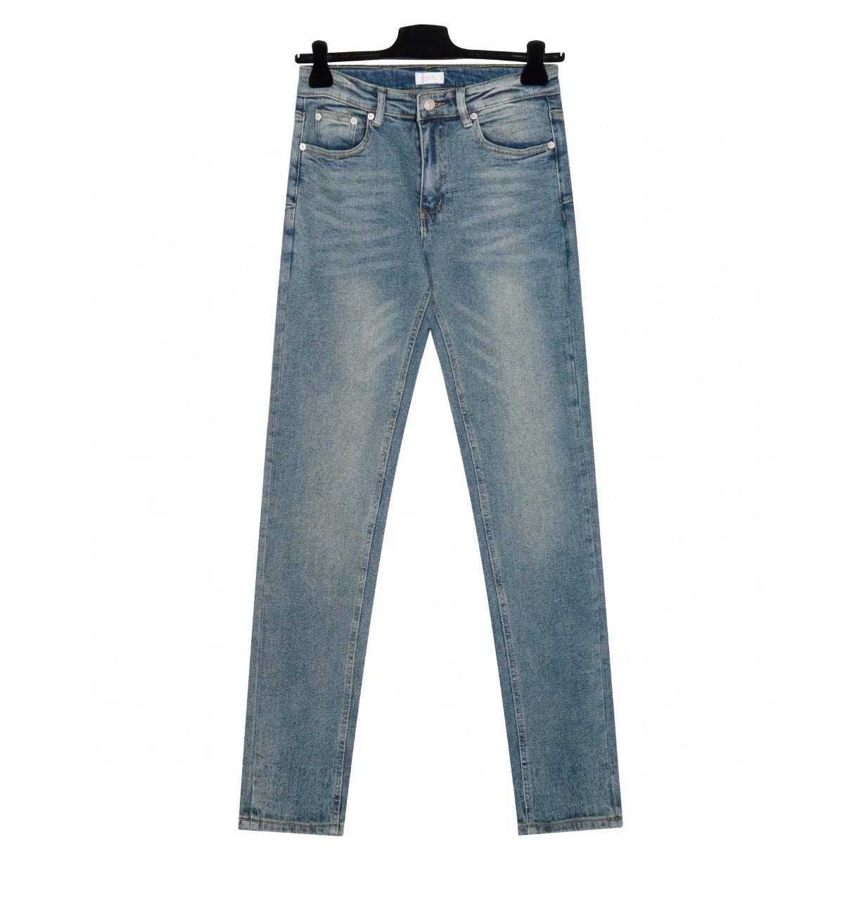 Dior Jeans Front Texture logo25ss Spring Summer New Straight Loose Jeans Unisex Slim Fit Long Pants