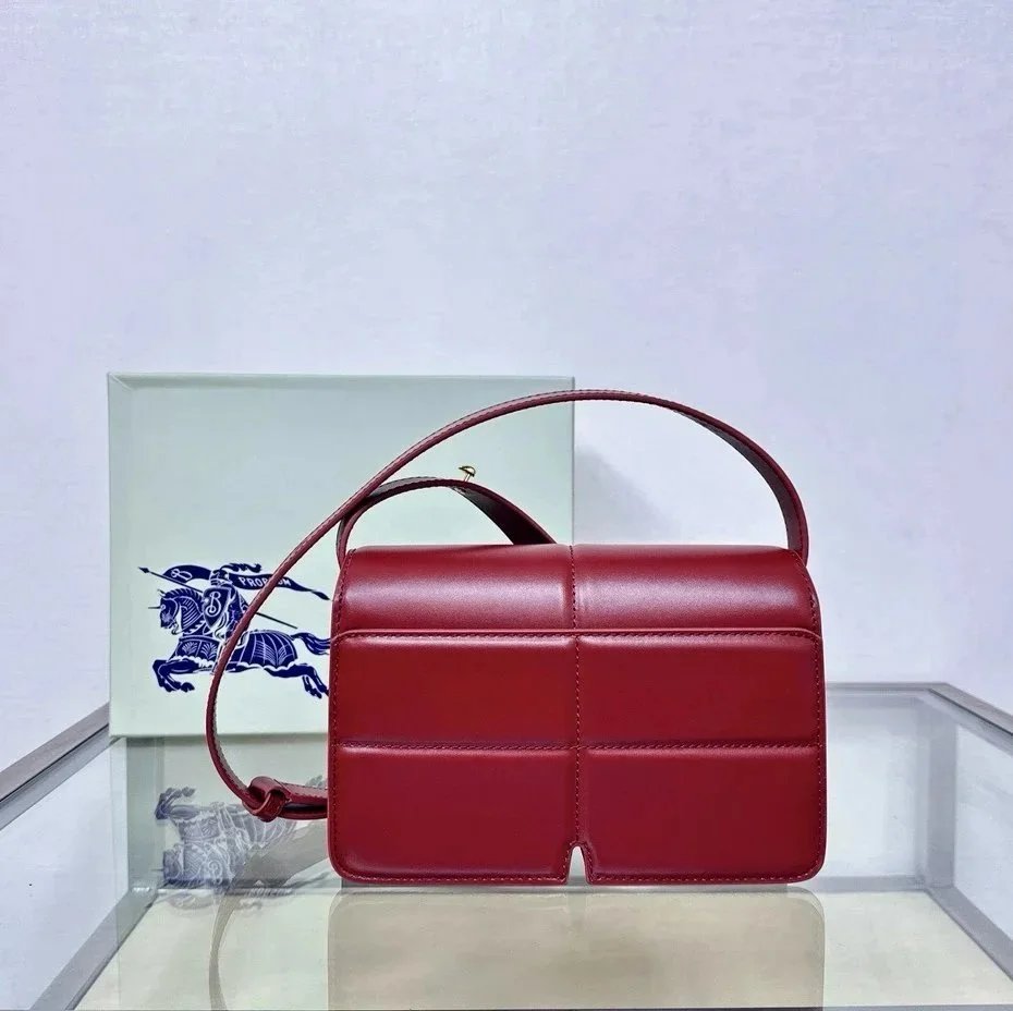 Burberry Women's Bag Top version 【Original Leather High Quality Version】Bajia24New Snipbag Upright Women's Bag Handbag Snip Bag Pillow Bag Messenger Bag Shoulder Bag New Women's Bag