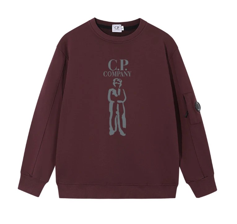 CP Company Hoodie Casual Loose round Neck Lens Pullover Sweater