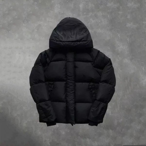 Syna World Down jacket 2024Winter European and American New American Street Letter Cotton-Padded Warm Outdoor Jacket Men's and Women's Hooded Jacket-CY