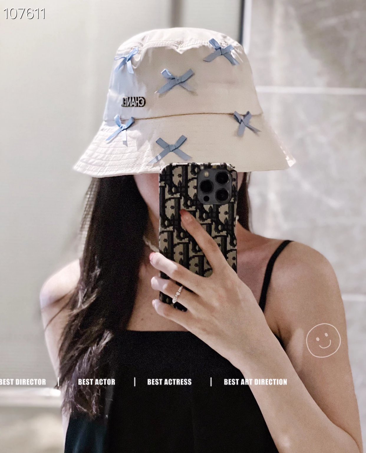Chanel Hat High Quality with Dustproof Bag2023New Bow Gentle Bucket Hat,The Holiday Style Is Super Easy to Match,Hurry up and Buy It!