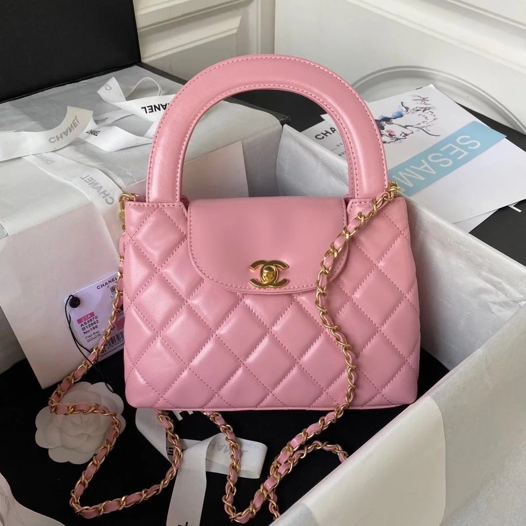 Chanel Women's Bag Top version Original Leather23k New Home kelly Large women bag kelly Bag Genuine Leather Women's Shoulder Messenger Bag Handbag Chain Bag23/24Model Style Camellia Series New AS3970