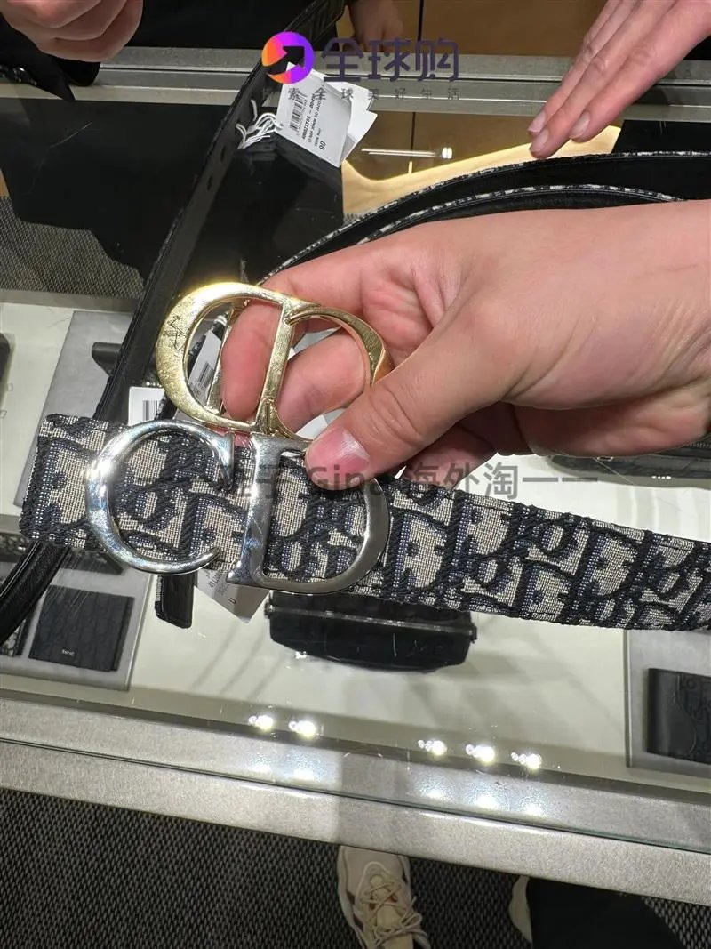 Dior Belt Men's Classic Belt Jacquard Letters logo Double-Sided Cowhide Casual Belt for Women