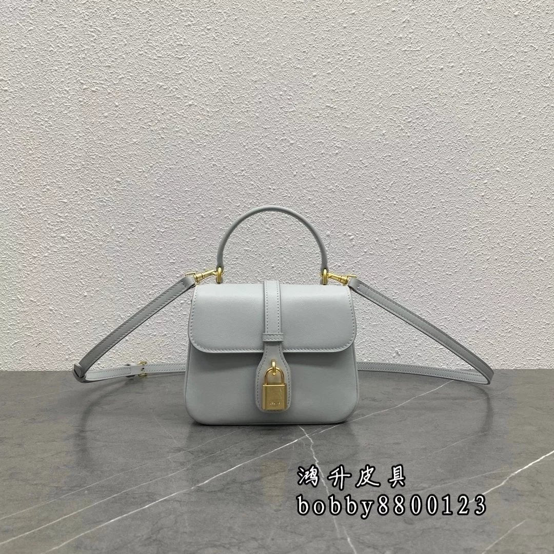 Celine women's bag Top version 【Exclusive Customized Version】Latest Counter Synchronization New Chloe Paddington tabou New Family Members mini Double Layer File Holder Handbag Vintage Messenger Bag Crossbody Bag Tabou Bag New Size Mini Twist Lock Bag Smal