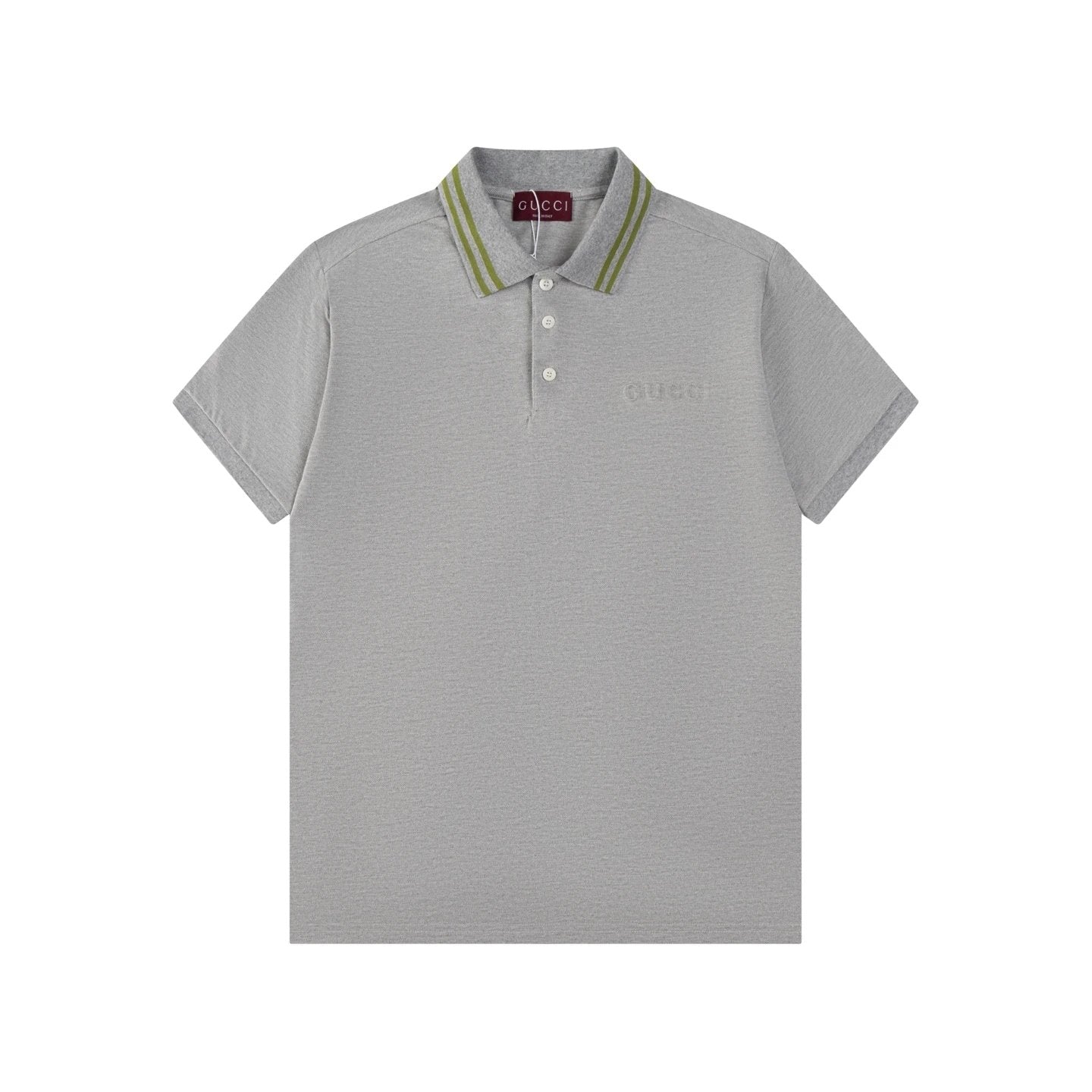 Gucci T-shirt Chest Letters logo Embossing POLO Shirt Lapel Short Sleeve25ss New Unisex Summer Short Sleeve OS Loose T Business Half Sleeve Shirt Plus Size T-Shirt