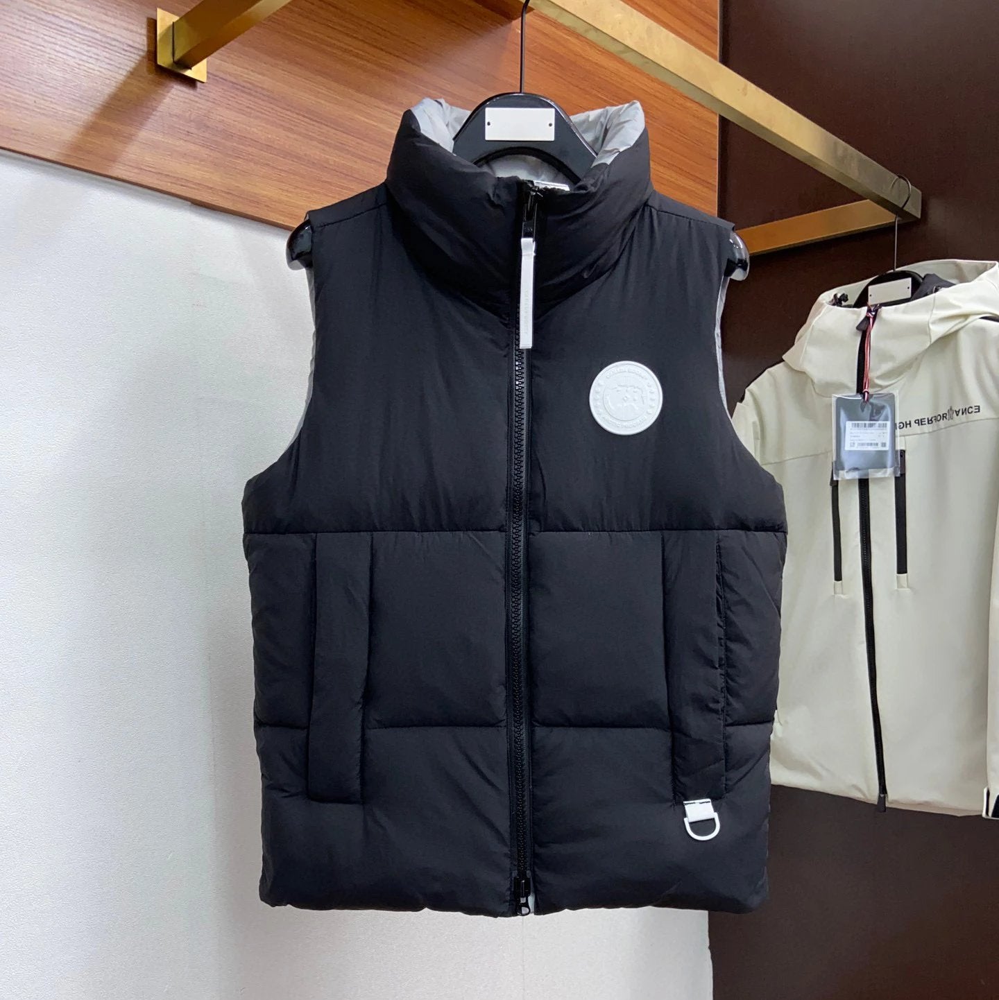 Canada Goose Down Jacket Top Version New Women's White Standard Capsule Warm down Vest