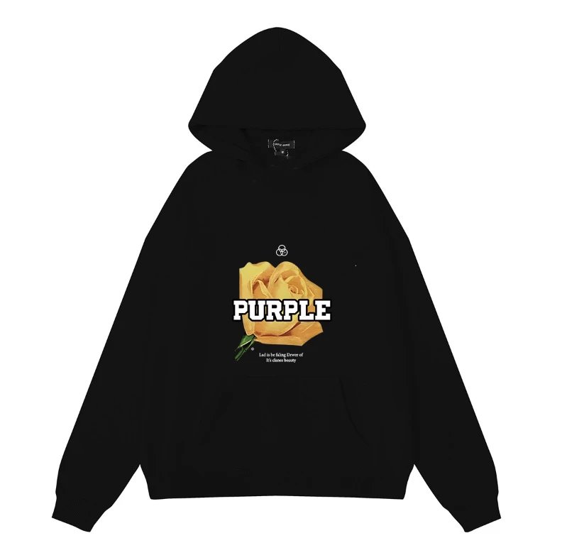 Purple Brand Hoodie Hooded Sweater Fashionablesweatshirt-SQ002