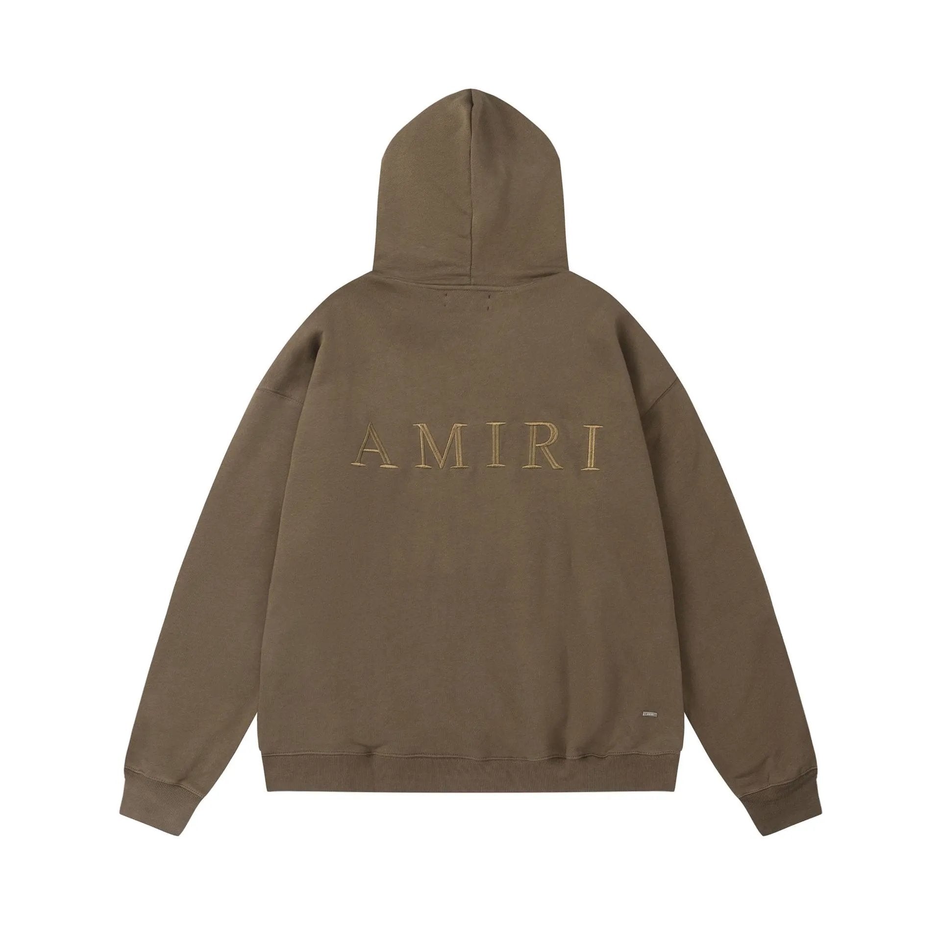 Amiri Hoodie 2024Autumn and Winter New OW Embroidered Letter Pattern Pullover Hoodie for Men and Women