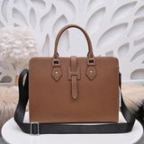 Hermes men's bag Top version Can Support Counter Comparison Genuine Goods Quality Men's Bag Briefcase Shoulder Bag Messenger Bag Handbag Handbag