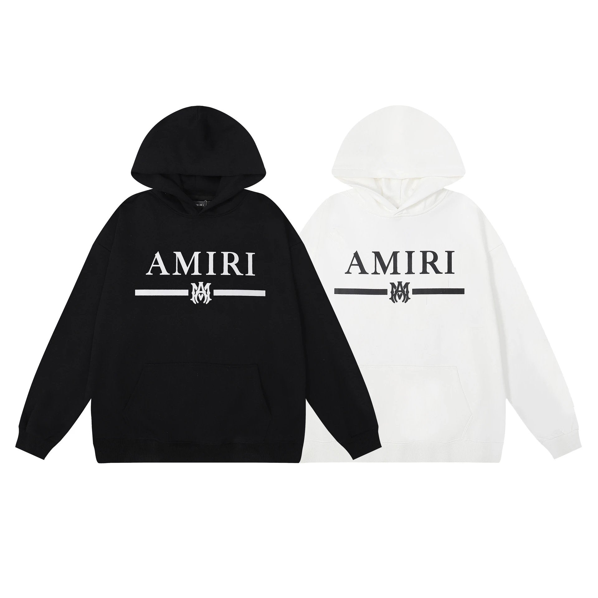 Amiri Hoodie 2023Autumn and Winter New Simple Big logo Printed Hoodie Same Style for Men and Women