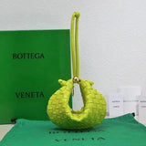 Bottega Veneta Women's Bag Top version 【Version Original Leather】Free Counter Packaging2022New TurnBagBottegaVeneta Golden ball jodie Underarm bag hobo Bag Ingot Bag Golden Balls Adjustable Buckle Brand New Woven Bag Women's Bag Golden Balls Bag Metal Bea