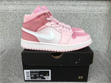 Air Jordan 1 Mid shoes New All-Match Trendy Men's Casual Sports Shoes