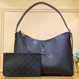 Louis Vuitton LV Women's Bag Top version Cream Blue Taro Purple Light Pink Tote Bag Handbag Underarm Bag Shoulder Handbag Women's Bag Medium Handbag Black Denim Denim Tote Bag