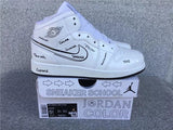 Air Jordan 1 Mid shoes New All-Match Trendy Men's Casual Sports Shoes