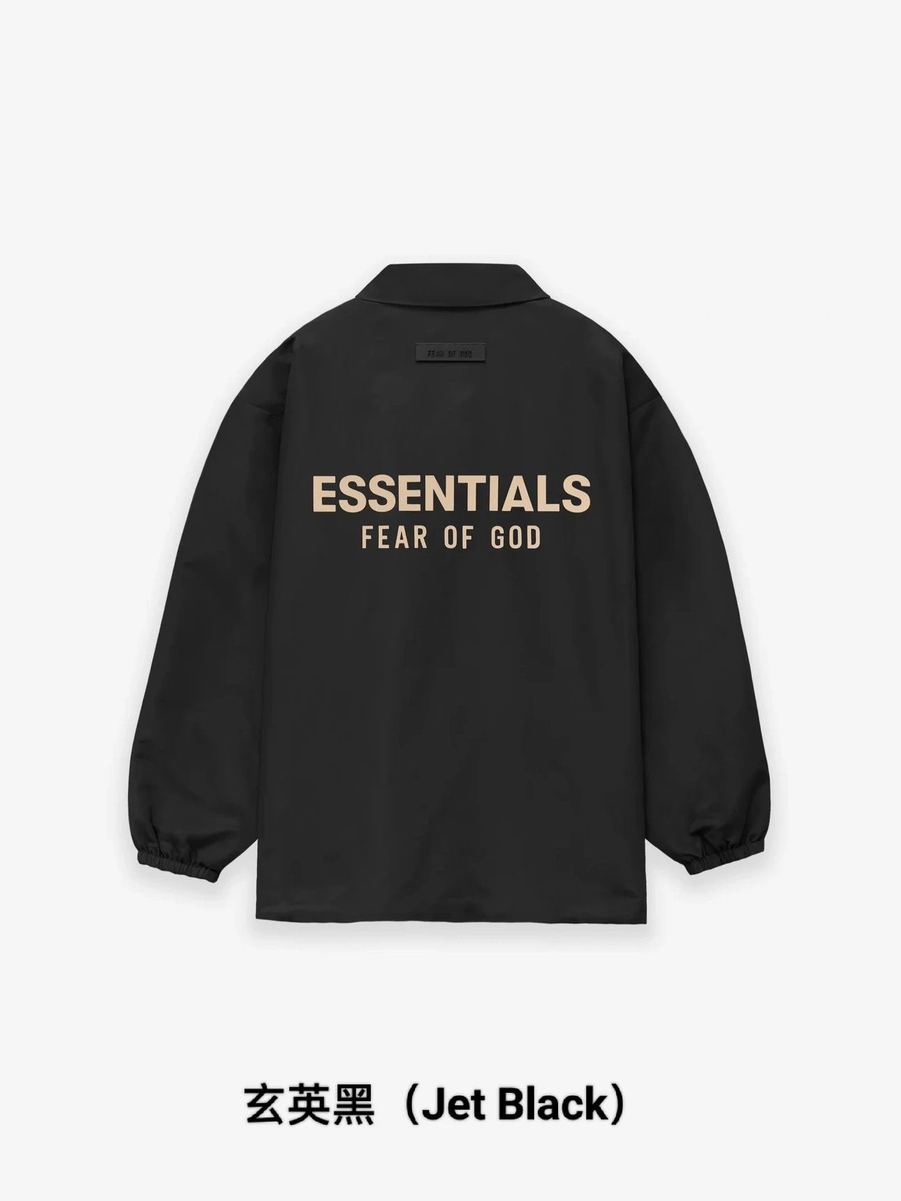 ESSENTIALS Jackets Top Version Cloud Series Counter Same Style Spring and Autumn Fashion Brand Luxury Men's and Women's Same Casual Coach Jacket Jacket