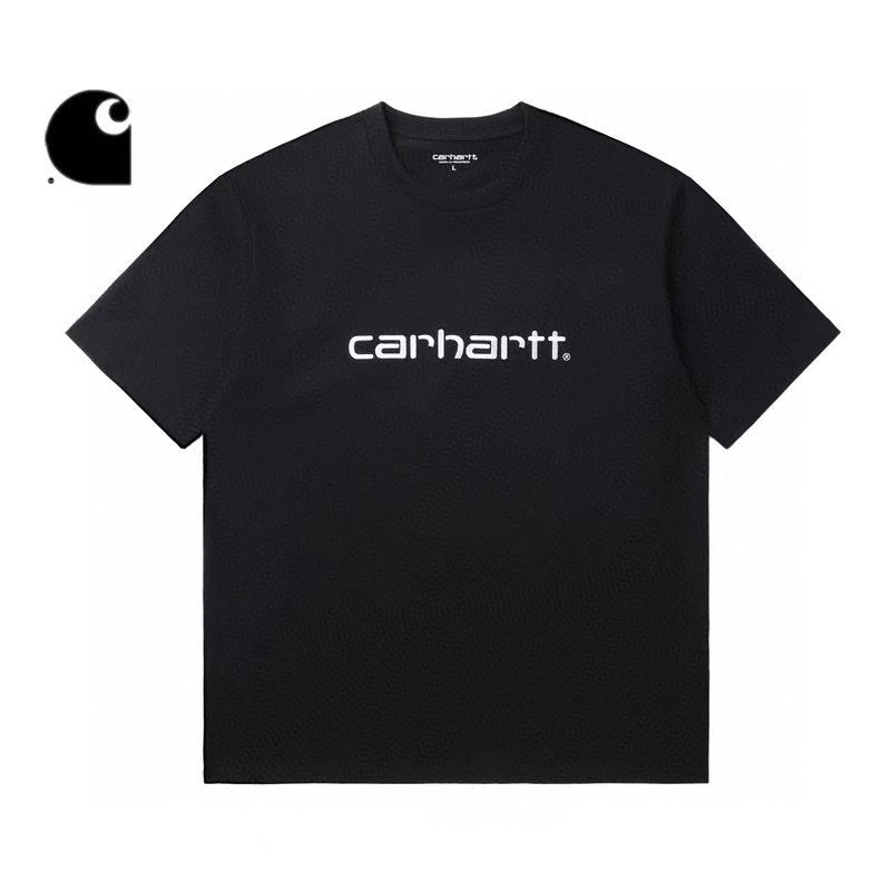 Carhartt T-Shirt Top Version Men's and Women's Same Style Short Sleeve T T-shirt Embroidery Summer Tide