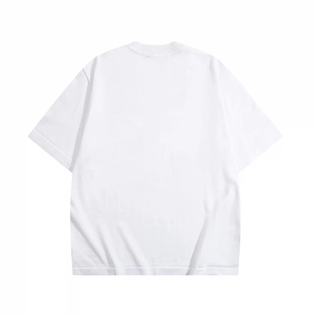 Louis Vuitton LV T-shirt Chest Brand Letter Embroidery logo round Neck Short Sleeve25ss New Pure Cotton Unisex Style T T-shirt OS Loose Fit Base Shirt Half Sleeve T-Shirt Top Half Sleeve