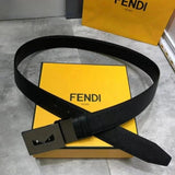 FENDI Belt Top version New Belt Men's Business Casual Men's and Women's Fashion All-Match Little Monster Belt