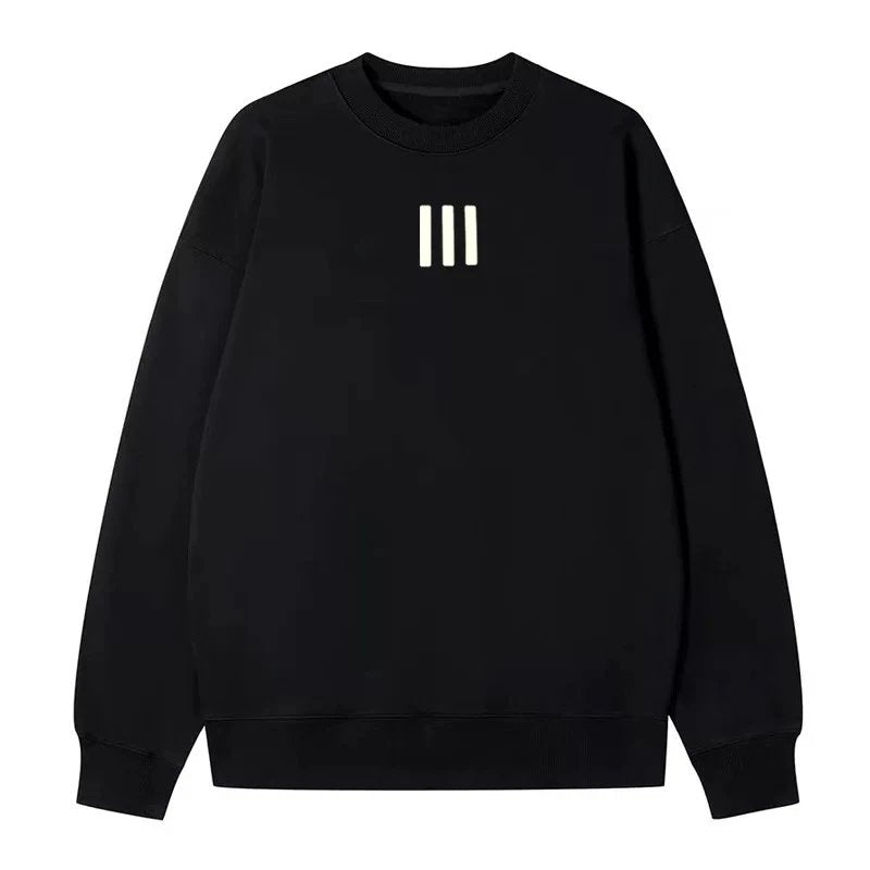 ESSENTIALS Hoodie Top Version American Fashion Brand Fleece-lined Men's Couple round Neck Sweater