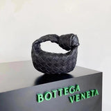 Bottega Veneta Women's Bag Top version 【Super Edition Counter Synchronization】23Early Spring New MINIJODIE Knotted Bag hobo Bag Genuine Leather Hand-Woven Bag Clutch Shoulder Bag Crossbody Bag Dinner Bag Jodie Tote Underarm Bag hobo Women's Bag Jodie Dump