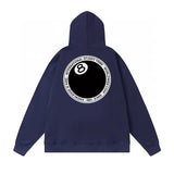 Stussy Hoodie Original Label Delivery2023New Classic Printing Black8Sweater STU World Tour tu Western Youth Pullover