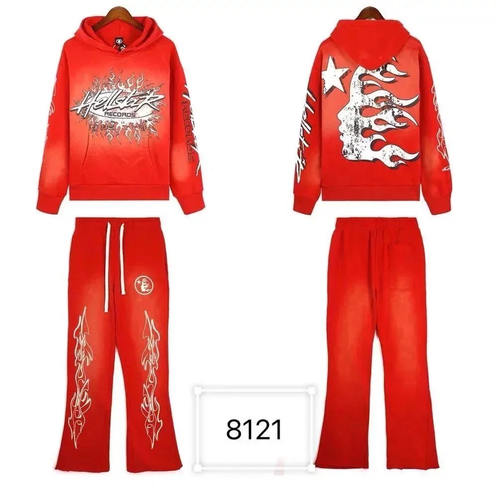 Hellstar Hoodie Leisure Fashion Sweater Suit K3-0386