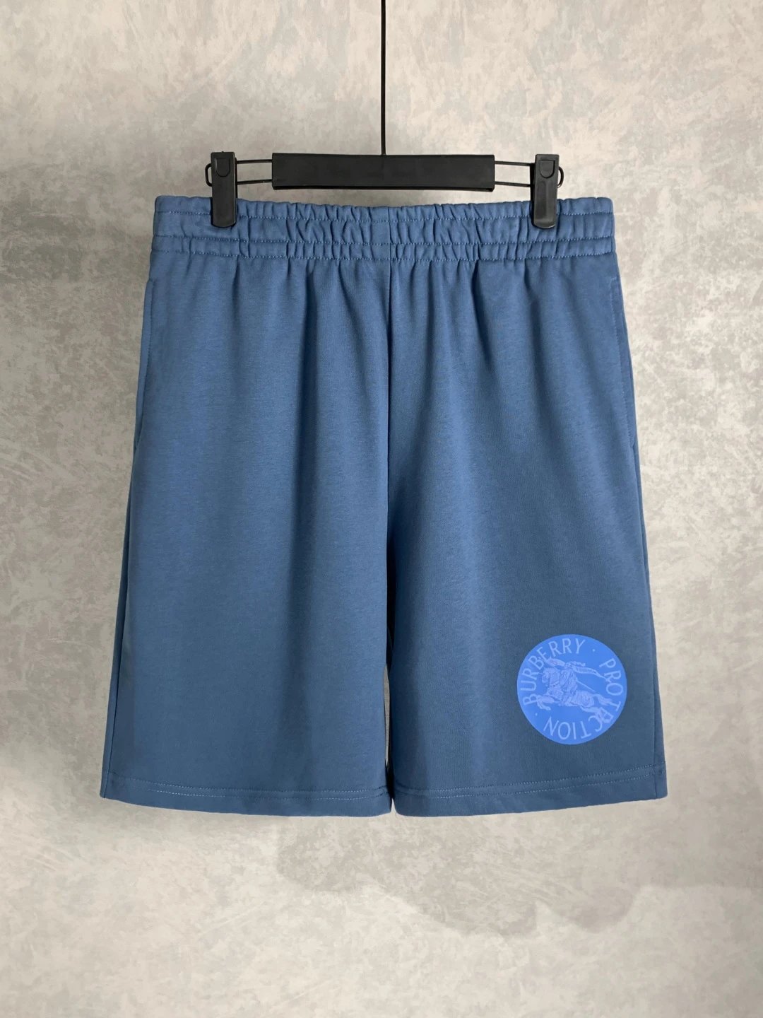 Burberry Shorts Front Foam Print logo Five-point Shorts25ss New Drawstring Casual Summer Pants5Two-in-One Casual Sweatpants for Men and Women, Pure Cotton Joggers