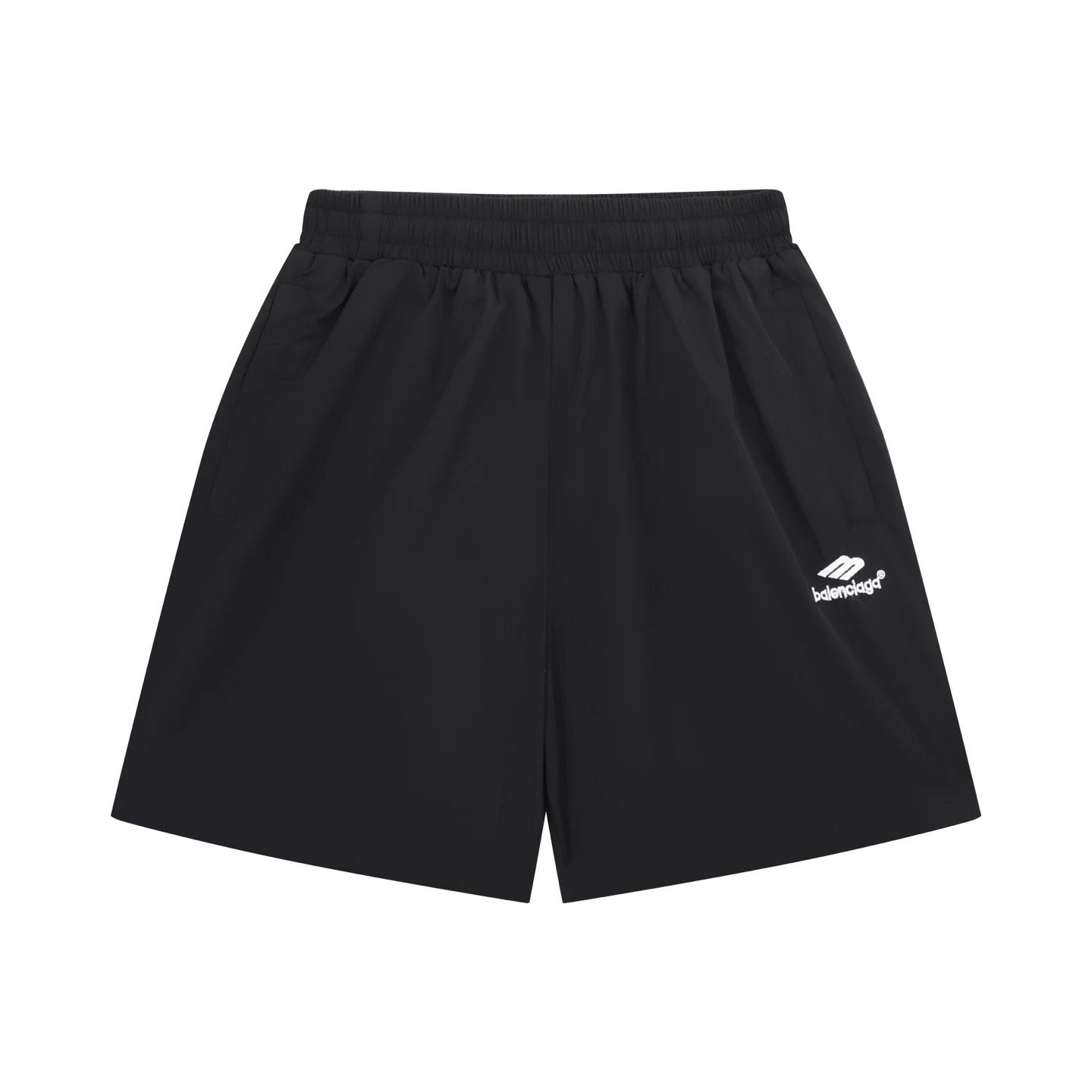 Balenciaga Shorts Front Letter Embroidery logo Beach Shorts25ss New Men's and Women's Five-Point Shorts Same Style os Loose Quick-Dry Casual Trendy Brand Big Shorts5Pants