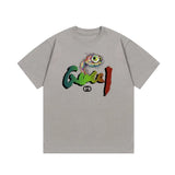 Gucci T-shirt Year of the Snake Limited Edition Letter Print logo round Neck Short Sleeve25ss New pure cotton T Unisex T-Shirt OS Loose Fit Base Shirt Top Half Sleeve T-Shirt