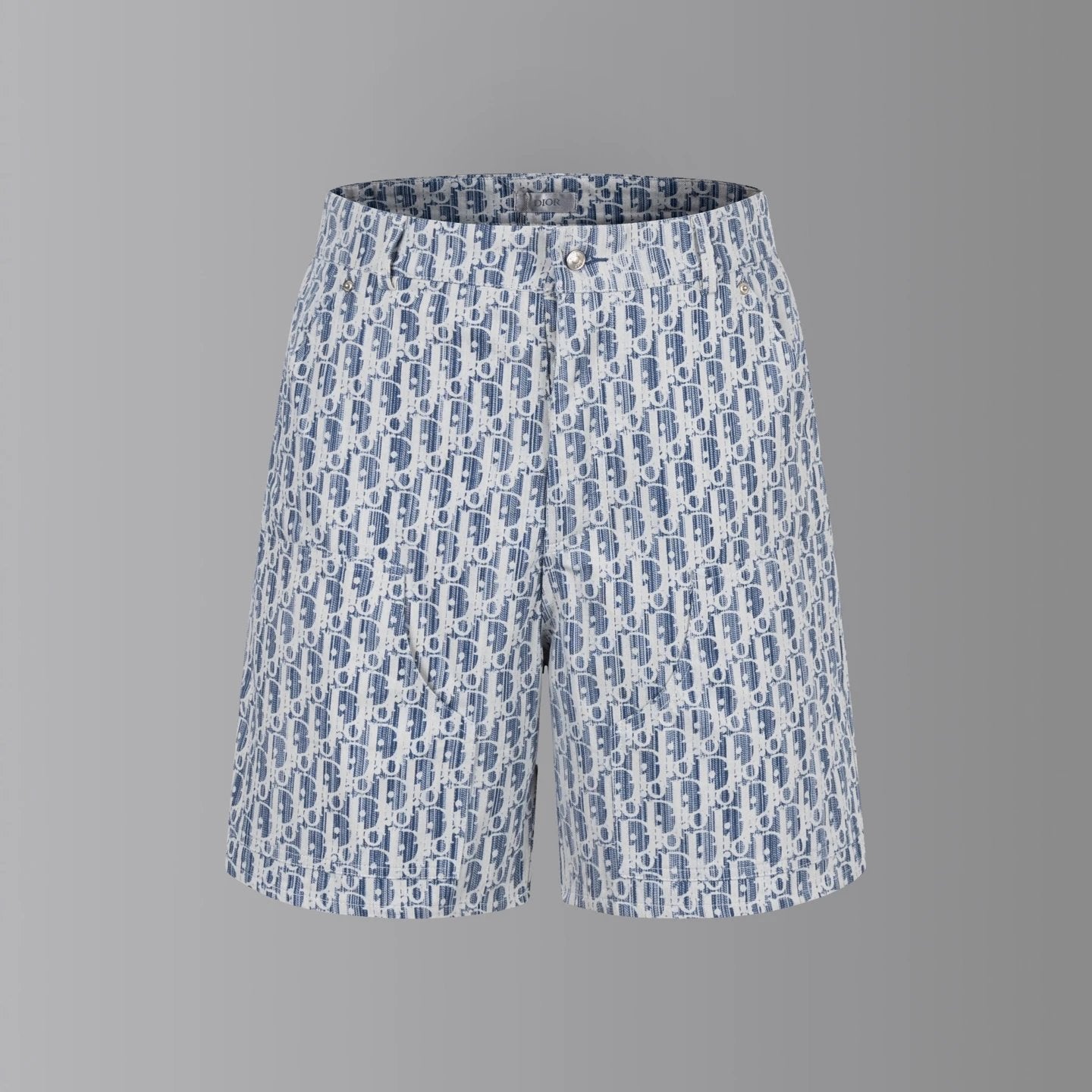 Dior shorts Full Jacquard Print logo Five-point Shorts25ss New Drawstring Casual Summer Pants American Style5Two-in-One Casual Sweatpants for Men and Women, Pure Cotton Joggers